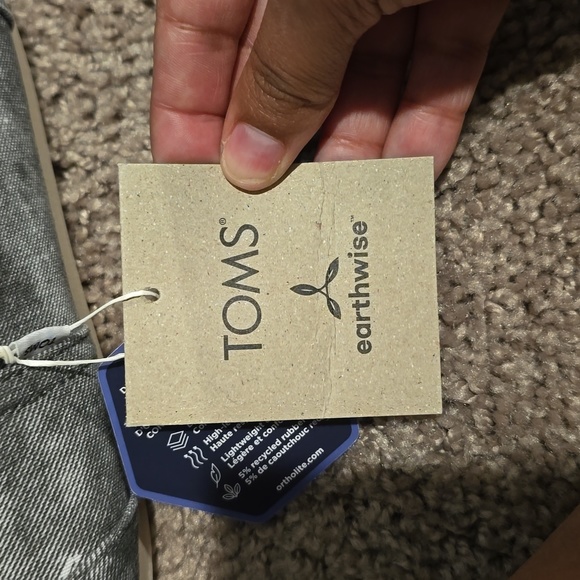 Toms Black Repreve Distressed Washed Canvas shoes - Picture 5 of 9